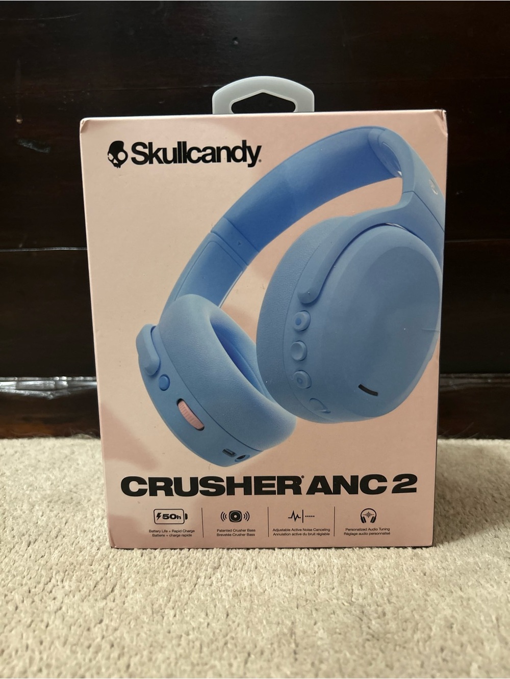 Skullcandy Crusher ANC 2 Headphones - Blue